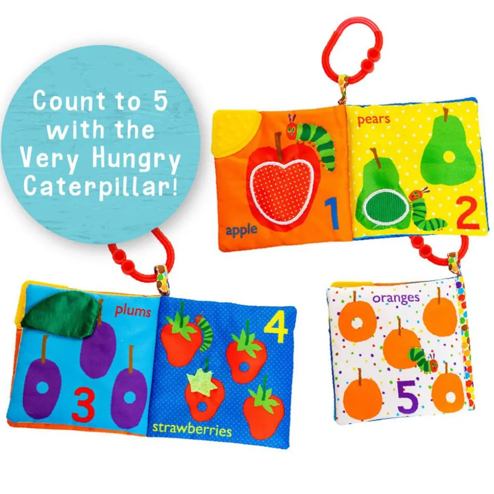 The Very Hungry Caterpillar Let's Count Clip-On Soft Book