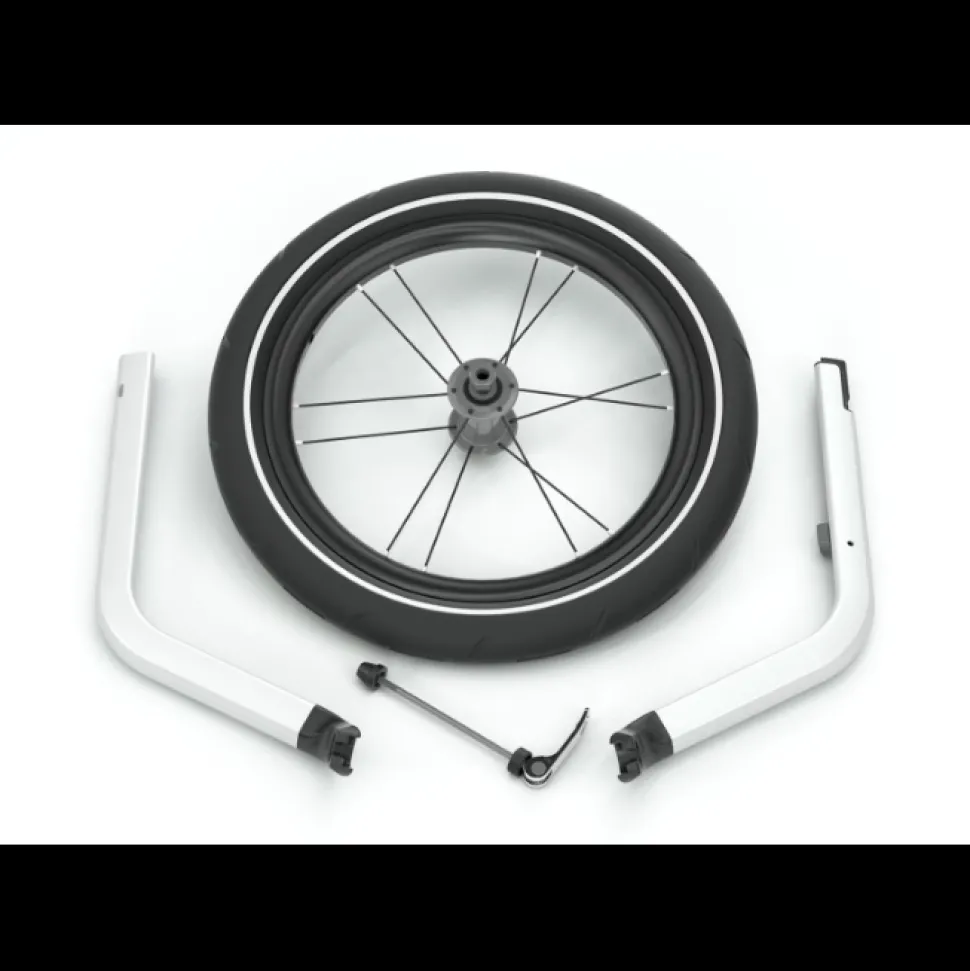 Thule Chariot Jogging Kit - Aluminum/Black