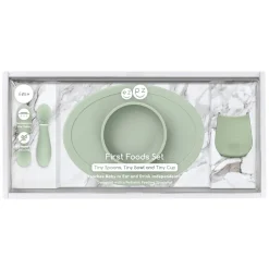 Tiny First Food Set - Sage