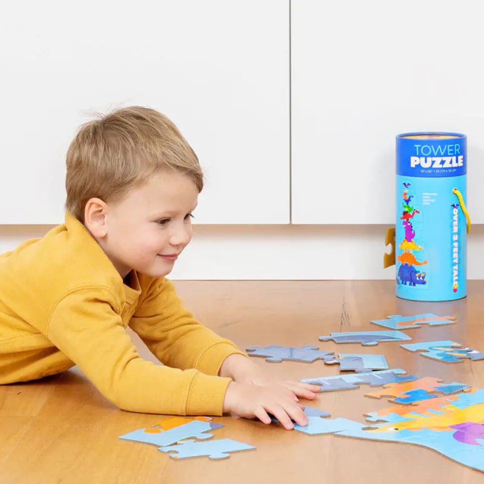 Tower Puzzle 30 pc - Dinosaur