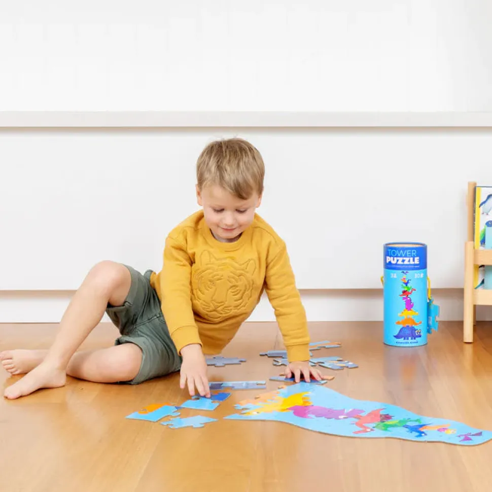 Tower Puzzle 30 pc - Dinosaur