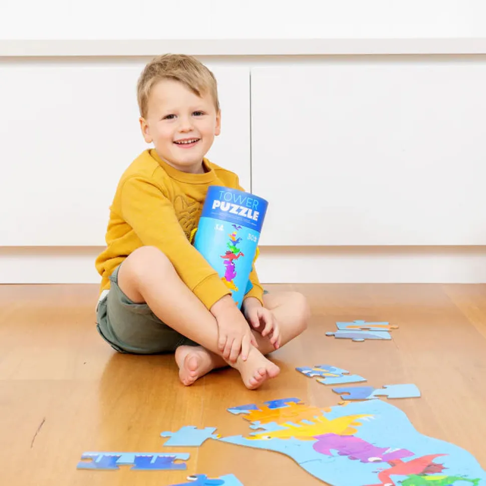 Tower Puzzle 30 pc - Dinosaur