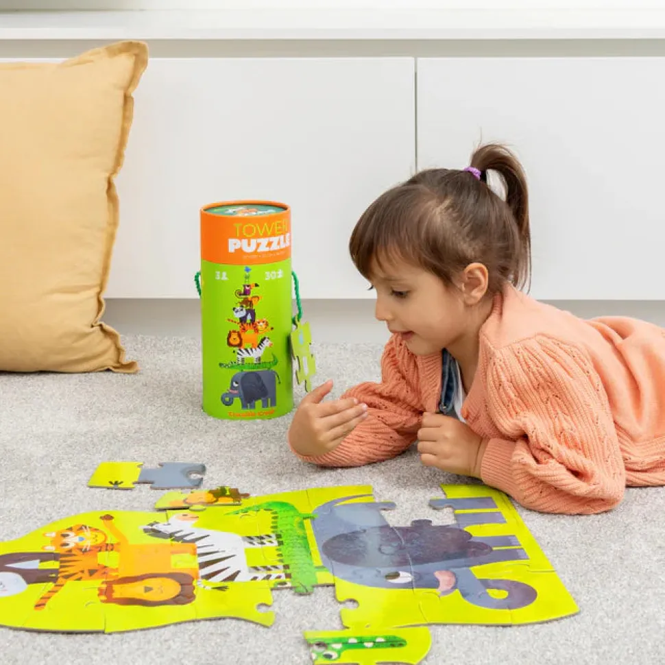 Tower Puzzle 30 pc - Jungle