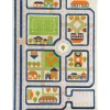 Traffic Blue Rug