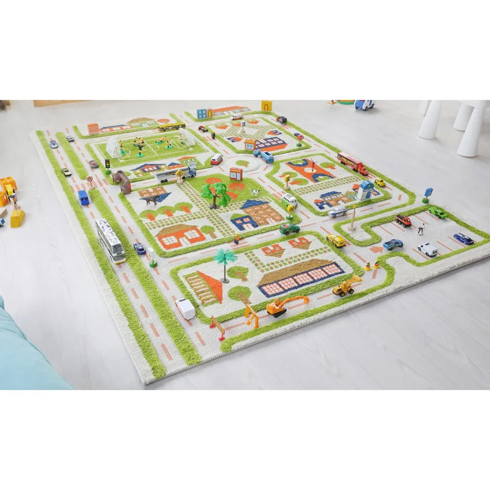 Traffic Green Rug