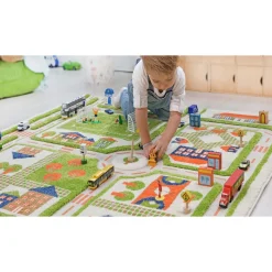 Traffic Green Rug