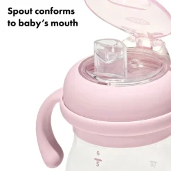 Transitions Soft Spout Sippy Cup with Removable Handles VARIOUS COLOURS