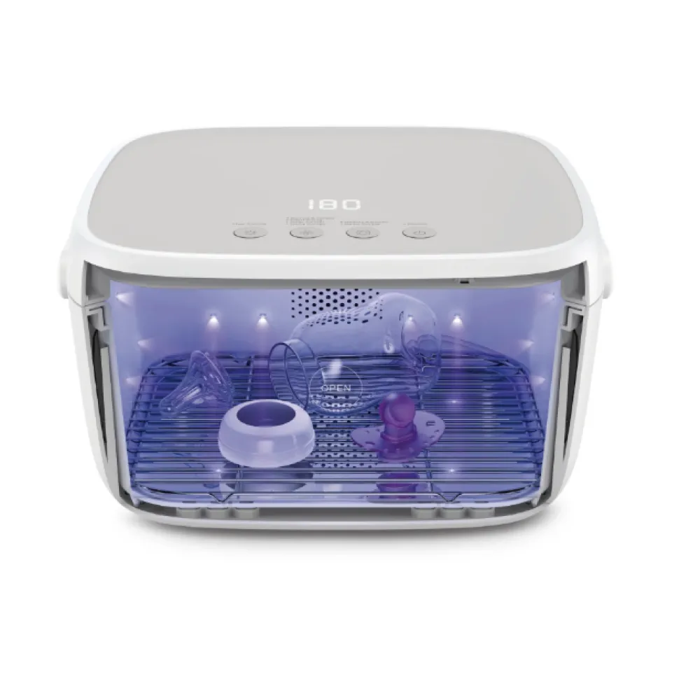 UV Multi-Purpose Sterilisation Cabinet Grey - Rechargeable