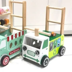 Walk and Ride Recycling Truck Sorter