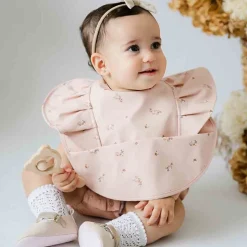 Waterproof Frill Snuggle Bib - Posey