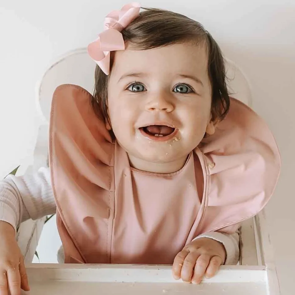 Waterproof Frill Snuggle Bib - Ballerina