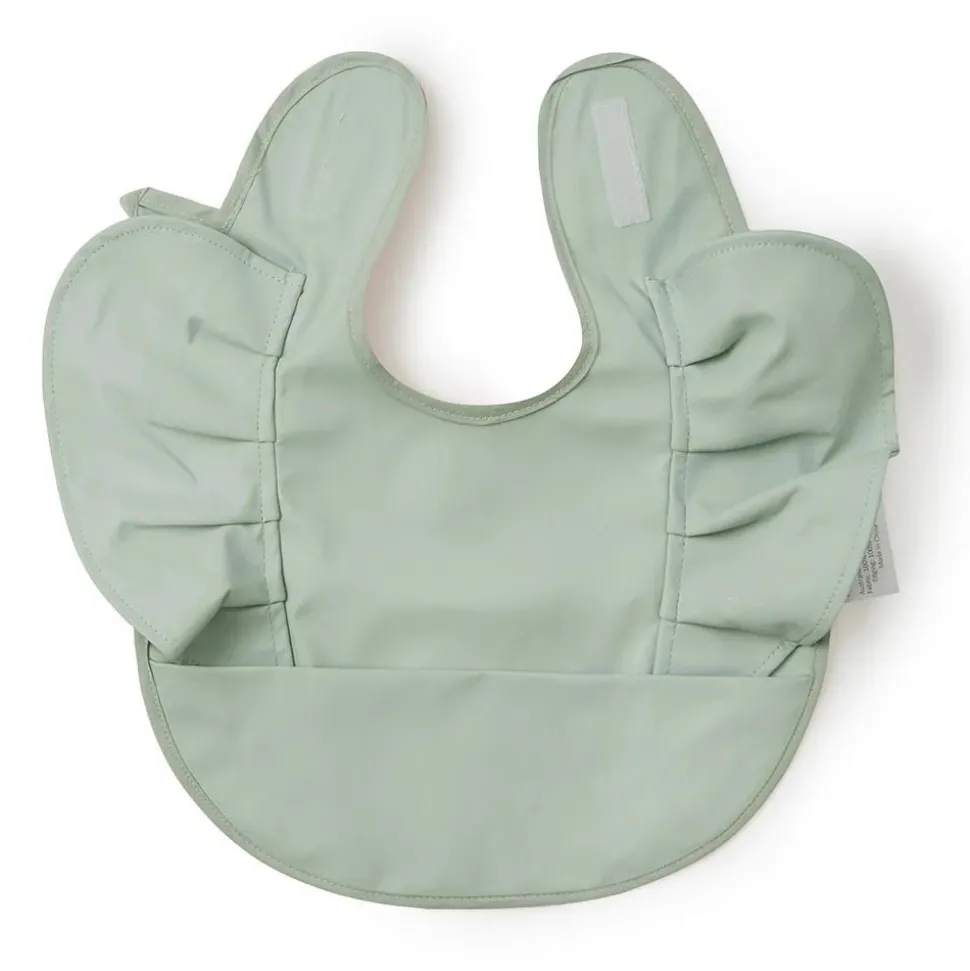 Waterproof Snuggle Bib - Sage