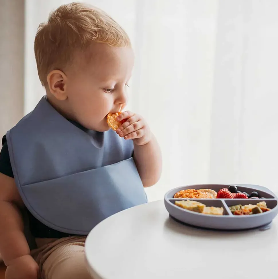 Waterproof Snuggle Bib - Sky