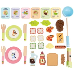 Wooden BBQ and Salad Set