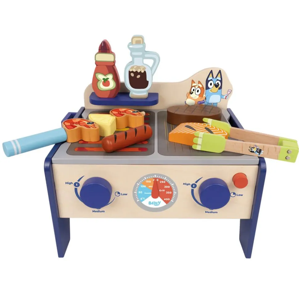 Wooden BBQ and Salad Set