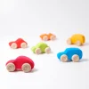 Wooden Cars Set of 6 VARIOUS COLOURS