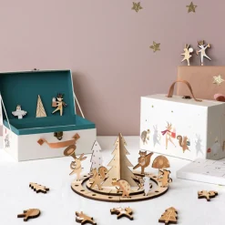 Wooden Marching Band Advent Calendar