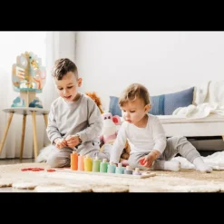 Wooden Numbers & Blocks Counting Set