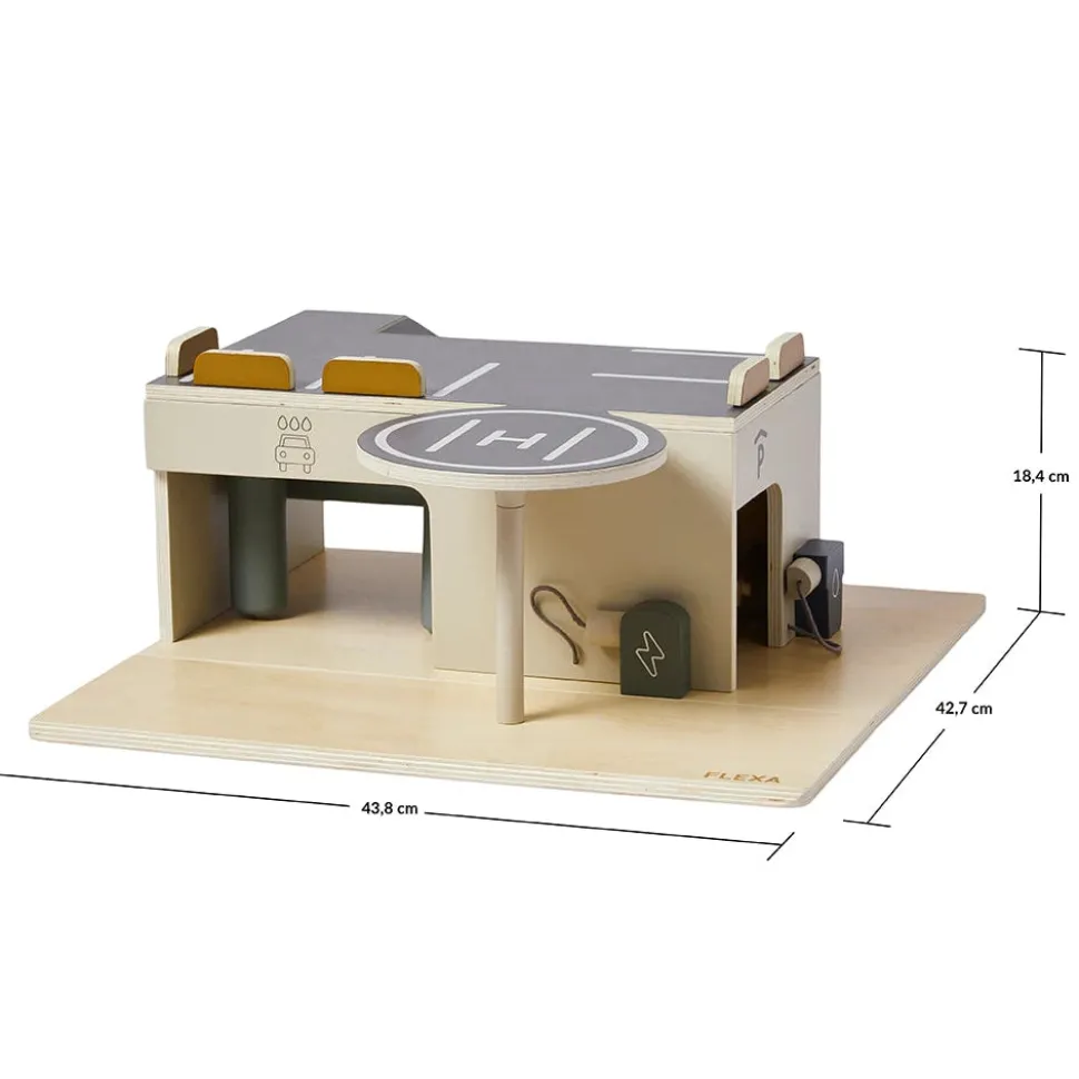 Wooden Parking Garage