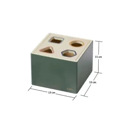 Wooden Shape Sorting Box