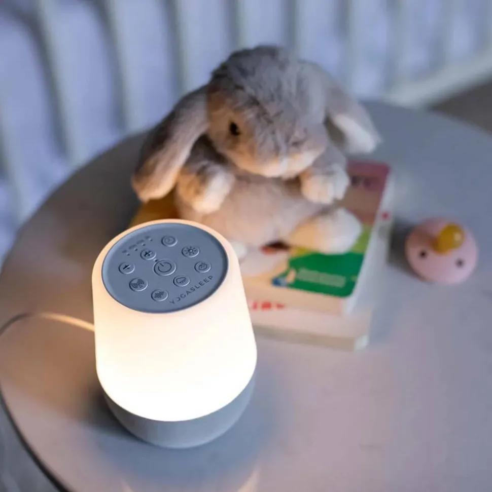 Yogasleep Duet White Noise Machine with Night Light and Wireless Speaker
