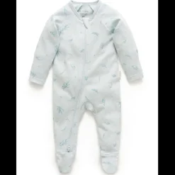 Zip Growsuit - Mint Eucalyptus