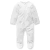 Zip Growsuit - Pale Pink Tree