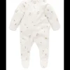 Zip Growsuit - Vanilla Cottonbud